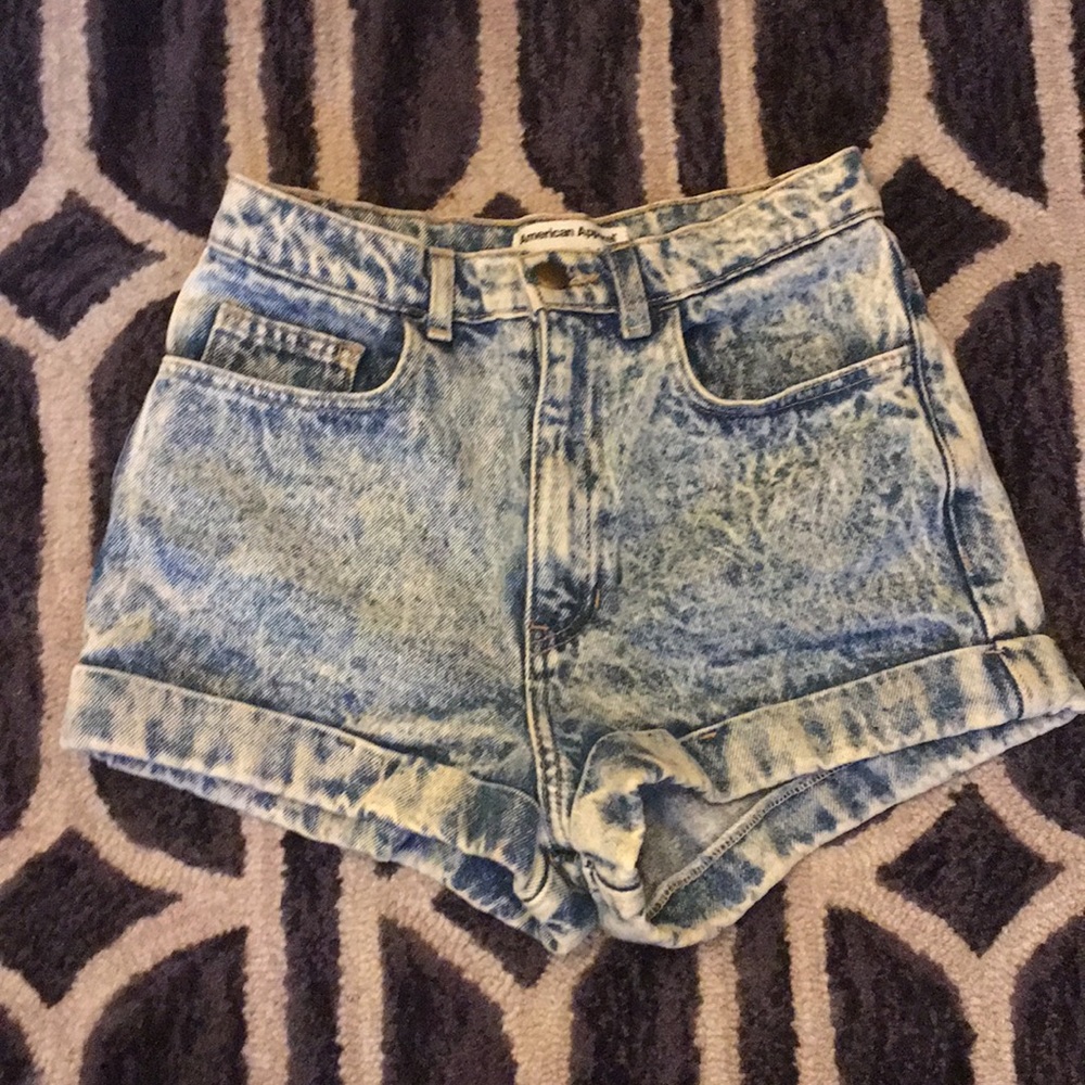 American Apparel Size 26 Jean Shorts